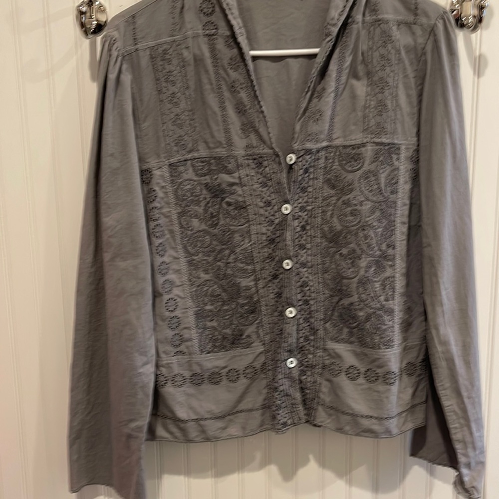 NWOT Johnny Was Beautiful‎ Embroidered Top!
